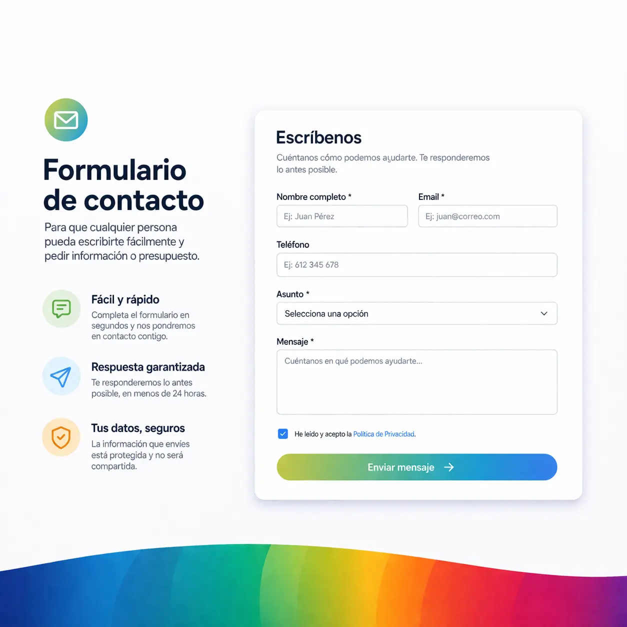 Soporte para formularios